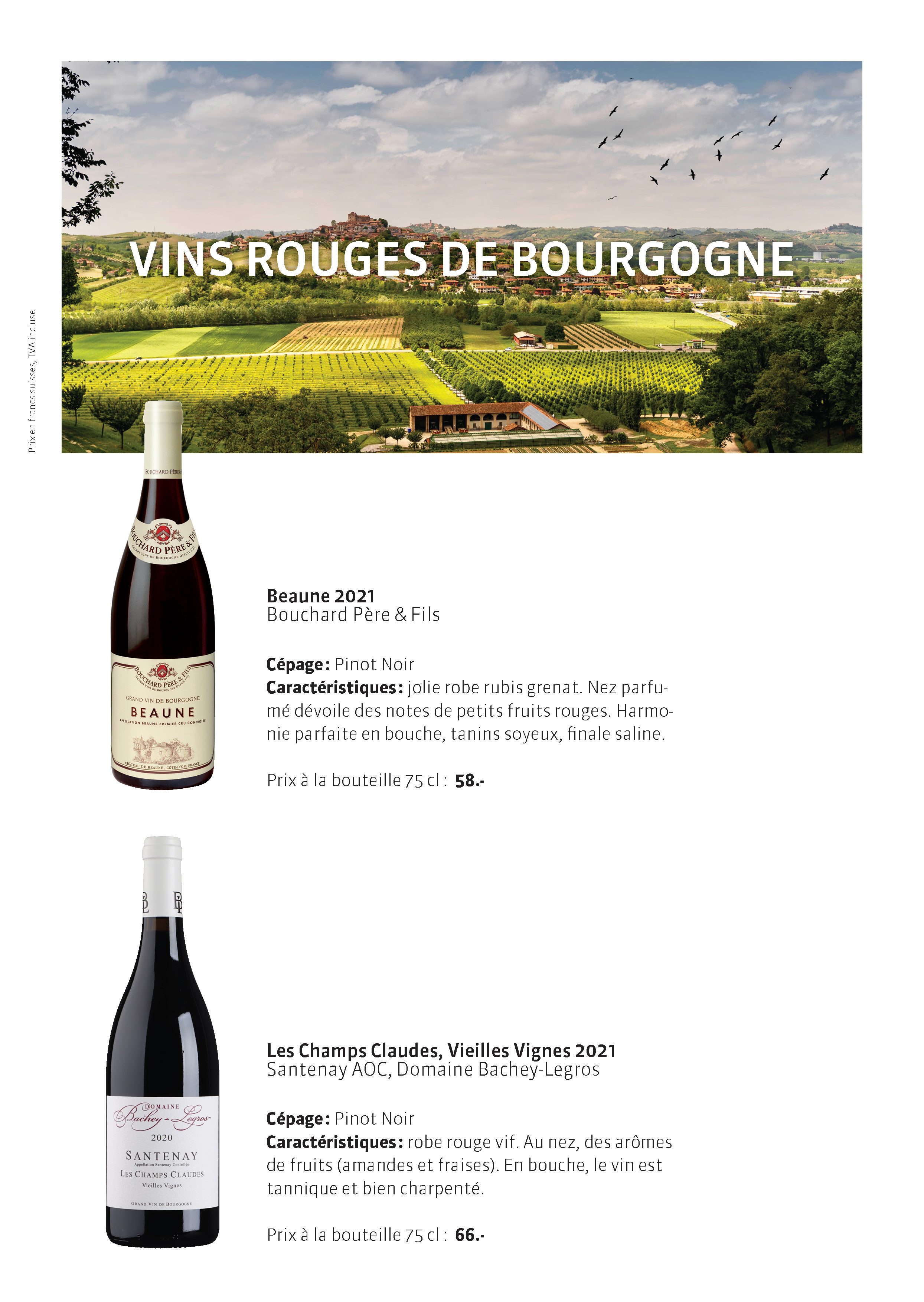 Les Vins Rouges Français